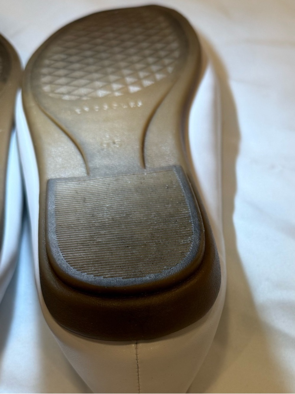 Aerosoles Brielle Woven Loafers | White | 9.5 - Picture 4 of 4